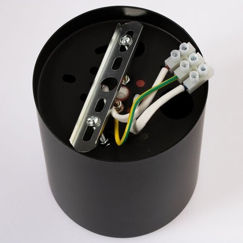  LED plafonska svetiljka JUPITER 1xE27/6W/230V 120x98 mm crna Slike