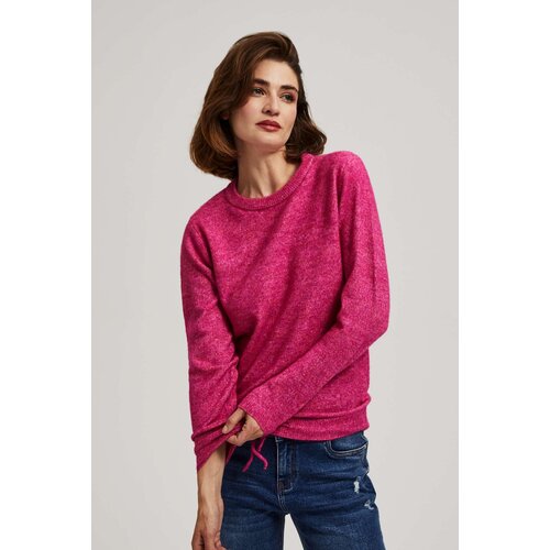 Marisse Fuchsia Tie Sweater Slike