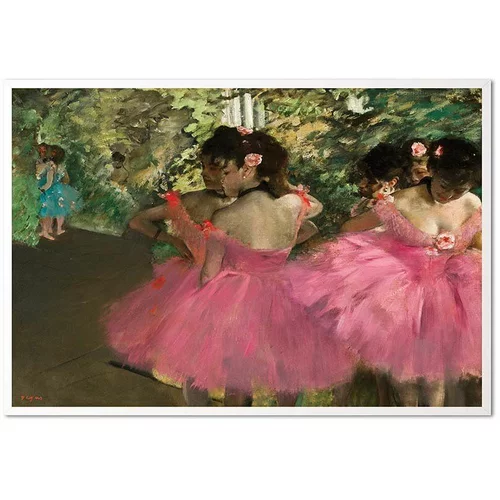 Inne Reprodukcija na papirju Edgar Degas, Dancers In Pink