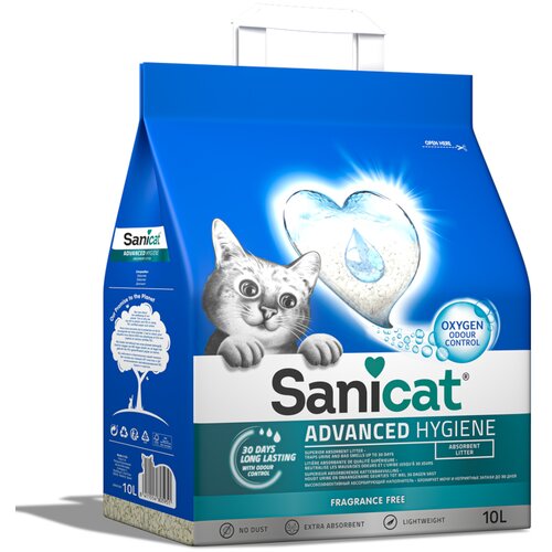 Sanicat Advanced Hygiene mačji pesek - 10 l Cijene