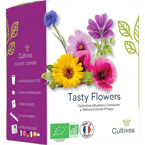 Cultivea Mini set "Tasty Flowers" - 1 set. Cene