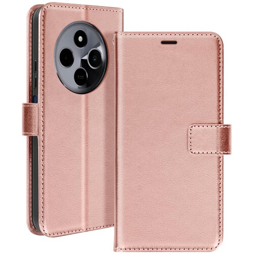 Oem Mayaxess, Ohišje za Xiaomi Redmi 14C Denarnica s trakom za roko, Šampanjec roza, (5000215926) Cene