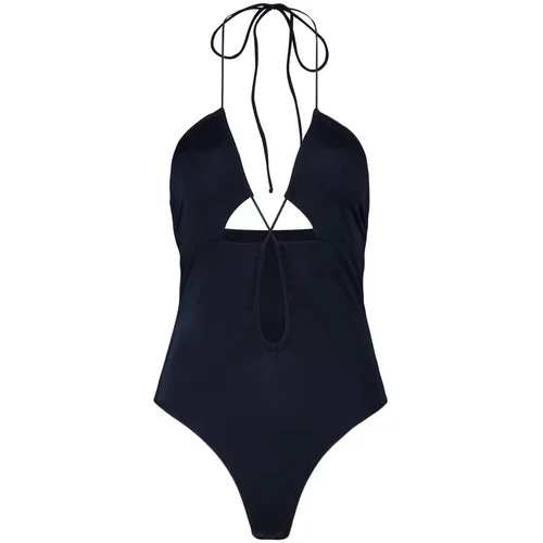 Trendyol Black Cut Out Detailed Swimsuit