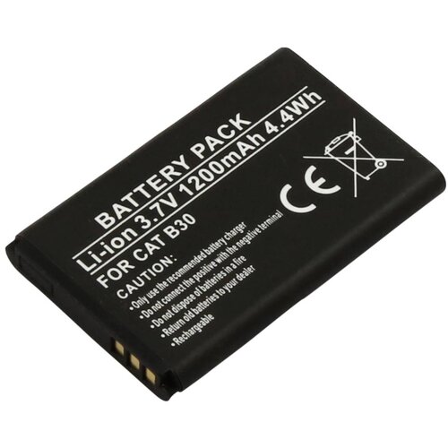 AVIZAR Nadomestna baterija za CAT B30 3,7 V 1200 mAh Li-ion, Črna, (5000070492) Cene