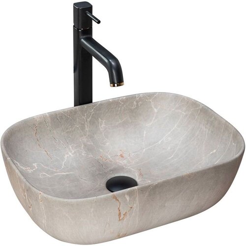 REA Bath Livia umivalnik za pult Beige Mat Cene