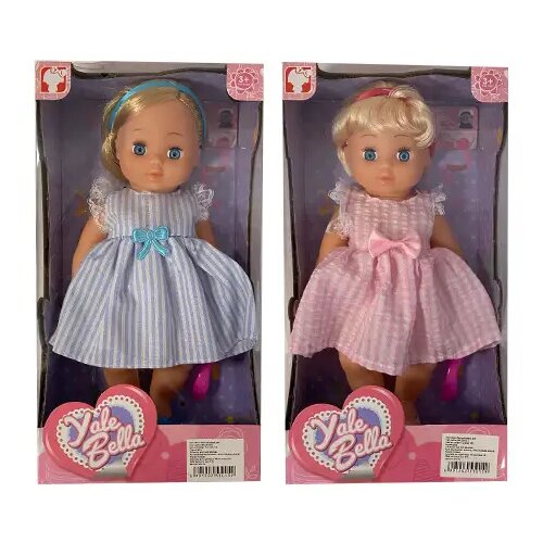 Magic Toys Svetlolasa lutka v obleki v dveh različicah Cene