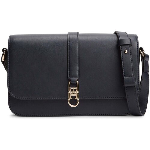 Tommy Hilfiger Torbe za čez ramo Th Libre Flap Crossover Modra Slike