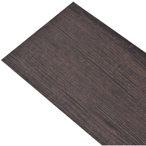  Podne daske 18 pcs Tamno smeđa 2 51 m&amp;sup2; PVC - Tamno smeđa 2 51 m&amp;sup2; Slike