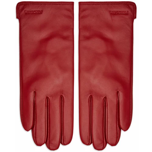 Wittchen Ženske rokavice 44-6A-003 Czerwony2