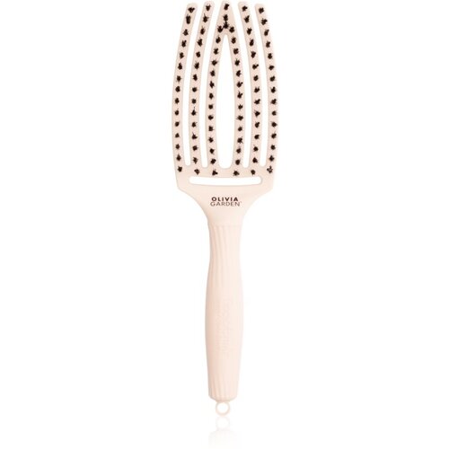 Olivia Garden Fingerbrush Bloom ravna četka Edelweiss Slike