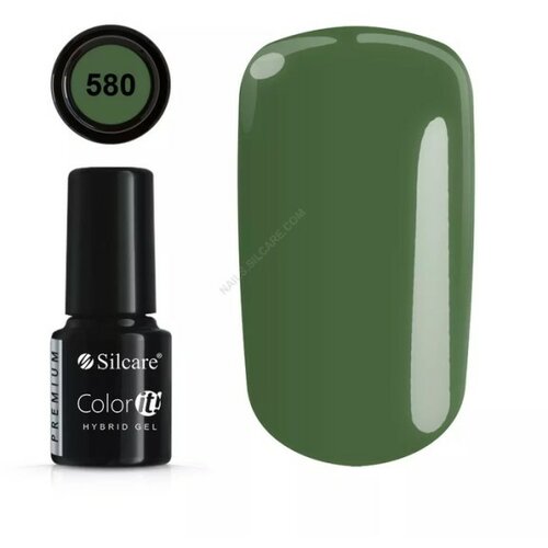Silcare color IT-580 Trajni gel lak za nokte UV i LED Slike