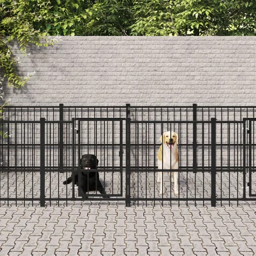  vanjski kavez za pse čelični 7,51 m²