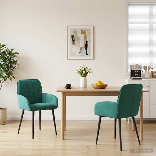  Trpezarijske stolice 2 pcs Bar&scaron;un Tirkizna 57 x 50 x 85 cm Cene