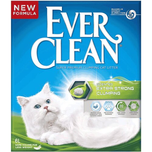 Everclean jako grudvajući posip za mačke Extra Strong Scented Cene