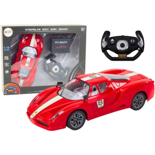  Sportski automobil na daljinsko upravljanje 1:16 R/C ST - crveni Cijene