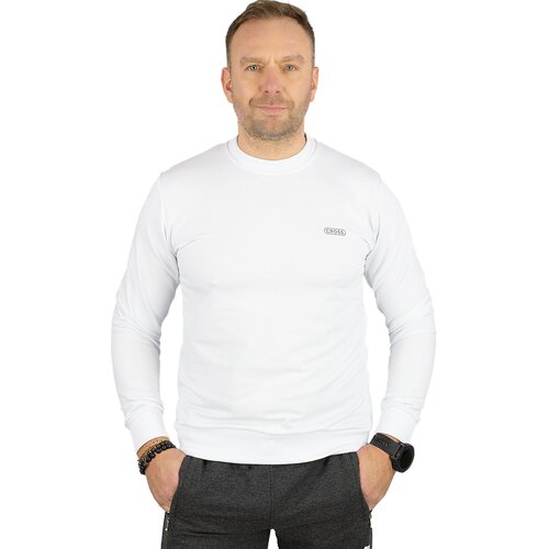 Pri Men's hoodless sports sweatshirt with small reflector Cijene