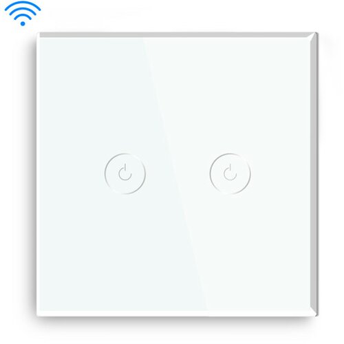 Tuya wi-fi pametni prekidač 2G beli (wifi touch switch) Slike