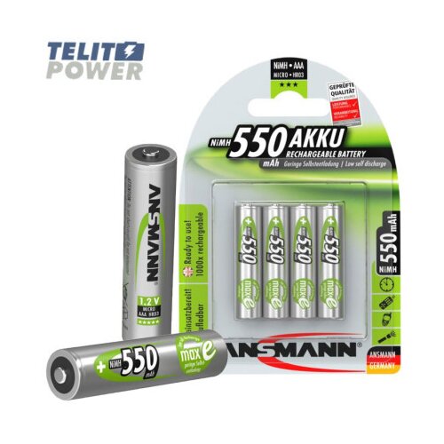 Ansmann punjiva NiMH 1.2V 550mAh AAA / HR03 Tip 550 ( cena po komadu ) ( 4257 ) Slike
