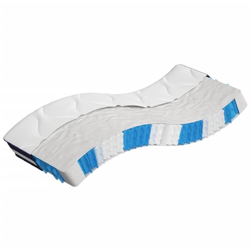 VidaXL Madrac s džepičastim oprugama srednje čvrst 70x200 cm Slike