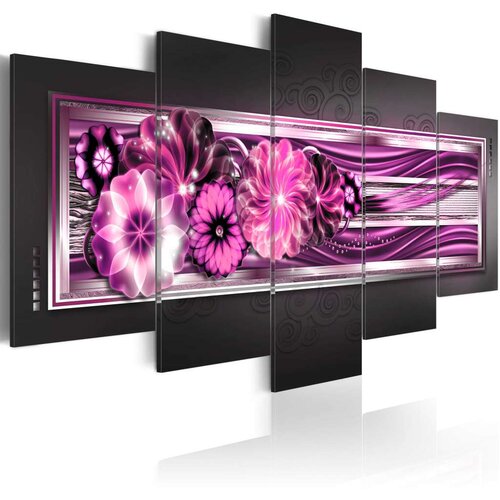  Slika - In pink waves 100x50 Slike
