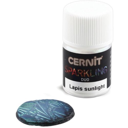 Cernit pjenu&amp;scaron;avi liskun u prahu za polimernu masu | 2 g duo lapis sunlight Slike