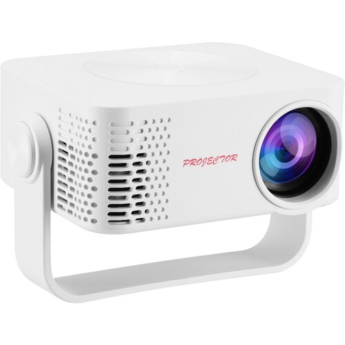 INF Prenosni domači projektor M60 1080P HD (EU standard + 16 držav) White, (5000130005) Slike