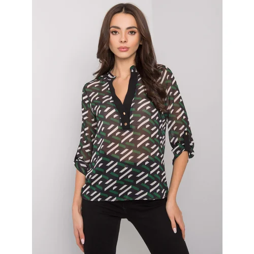 Factory Price Blouse-LC-BZ-22K-2009.30P-black-green