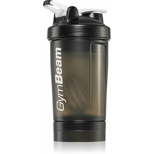 GymBeam Blend Bottle športni shaker + rezervoar barva Black White 450 ml