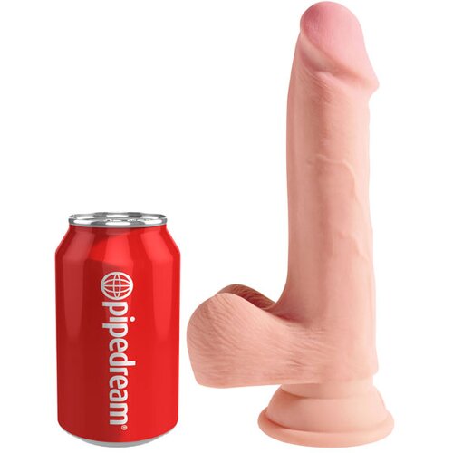 Pipedream King Cock Plus 7.5&amp;quot; Triple Density Cock with Balls Slike
