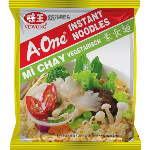 A-One Vegetarijanski instant rezanci - 85 g Slike