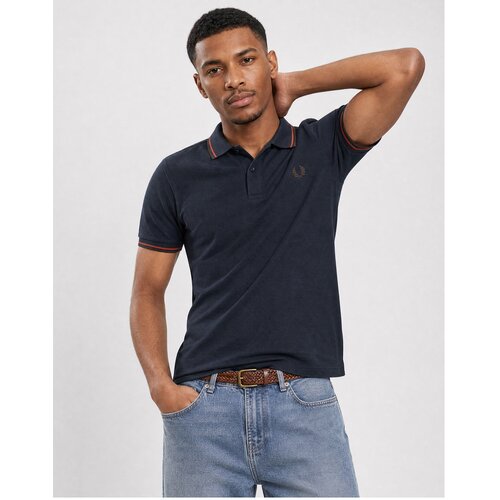 Fred Perry Polo majice kratki rokavi M3600 75C Modra Slike