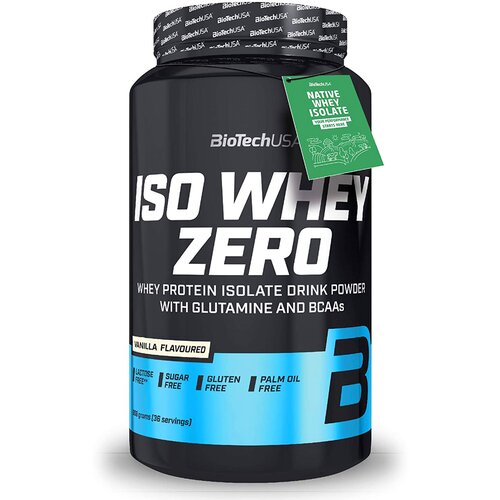 Biotechusa Iso Whey protein Zero, Vanila, 908g Cene