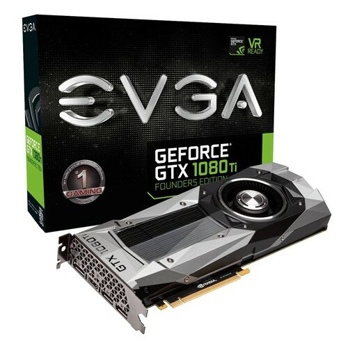 Evga GeForce GTX1080 Ti Founders Edition 11GB DDR5X,HDMI/3xDP 11G-P4-6390-KR grafička kartica Slike