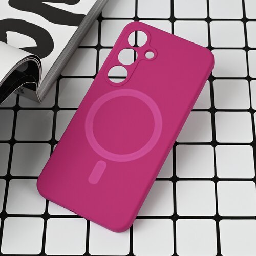 Teracell maska za Samsung Galaxy S25 Magsafe Pure color tamno pink Slike
