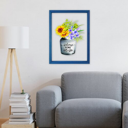 Wallity CAM5445 multicolor decorative framed painting Slike