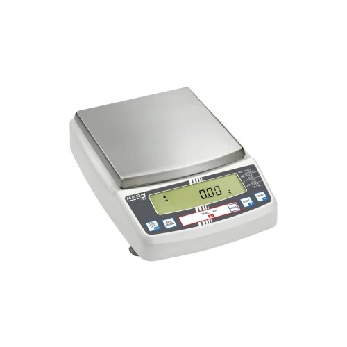 Kern PBS 6200-2M laboratorijska vaga Opseg mjerenja (kg) 6.2 kg Mogućnost očitanja 0.01 g strujni pogon srebrna Cijene