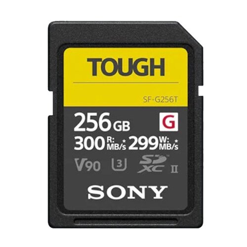 Sony SF-G 256GB TOUGH SD Card R300 W299MB/s SDXC UHS-II V90 U3 Cijene