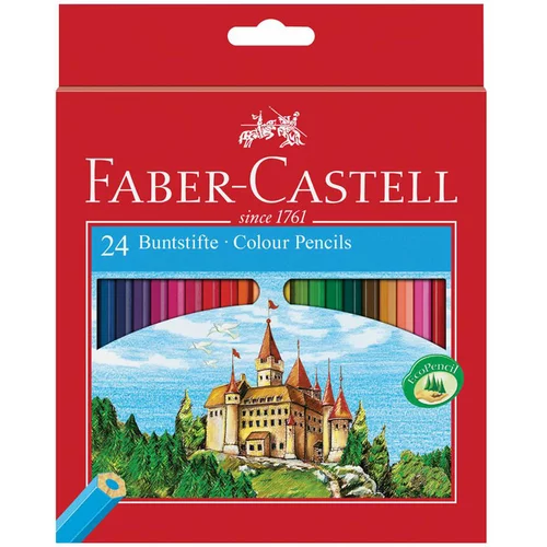 Faber-castell barvice Grad, 24 kosov