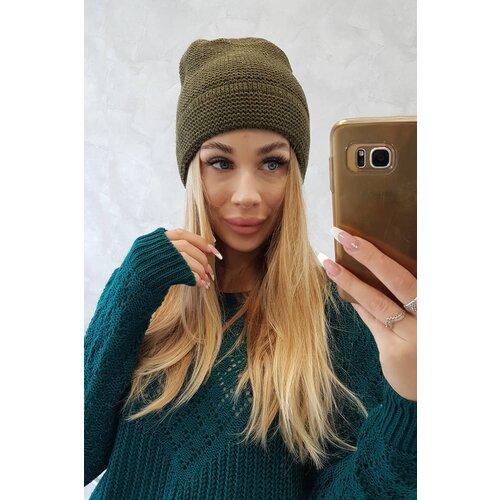 Kesi Mohair cap K223 khaki Slike