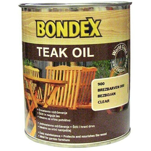 BONDEX Ulje za drvo (Bezbojno, Tikovo ulje, 2,5 l) Slike