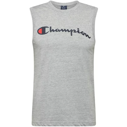 Champion Authentic Athletic Apparel Majica siva melange / crvena / crna