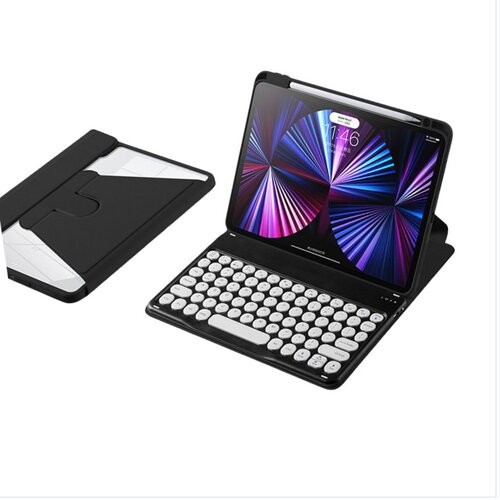 INF združljiv s ipad 7/8/9 10.2-palčni 360-stopinjski vrtljiv bluetooth etui s tipkovnico, (5000087962) Cene