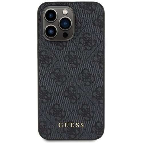 Guess za&amp;scaron;čitni ovitek Metal Logo Gray Hard Case, Iphone 15 Pro, (20844969) Slike