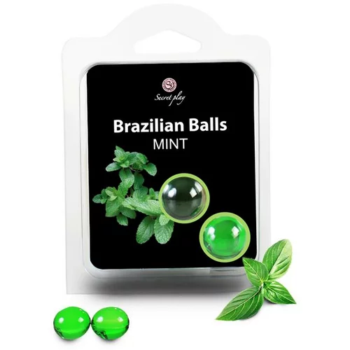 SecretPlay Set 2 Brazilske kroglice Aroma Mint, (21087052)