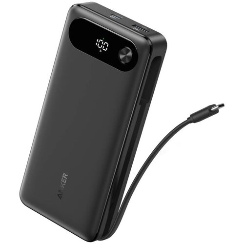 Anker Power Bank (20K, 87W, Built-In USB-C Cable) Black Cijene