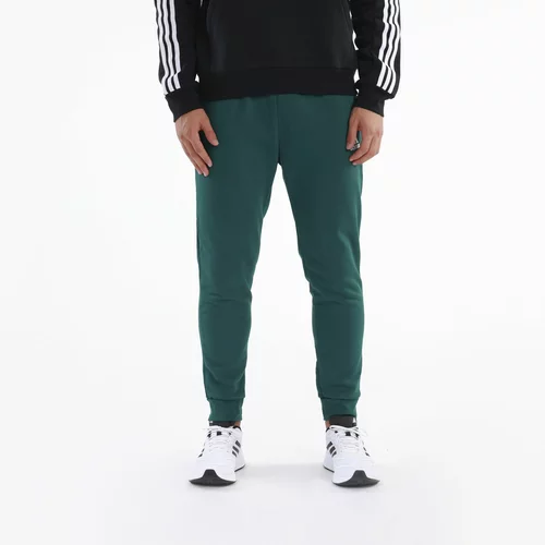 Adidas Športne hlače 'Essentials' smaragd / bela