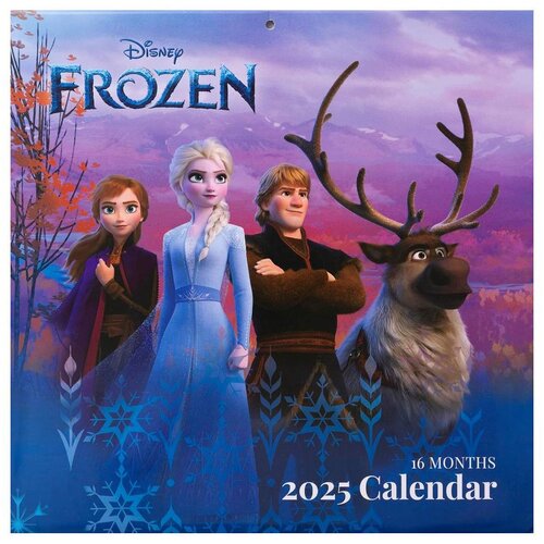 Pyramid zidni kalendar disney frozen - 2025 square calendar 30x30cm Cene