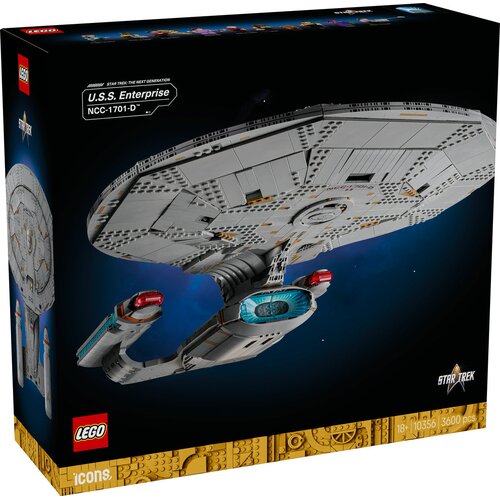 Lego Icons - Star Trek: U.S.S. Enterprise NCC-1701-D (10356) Slike