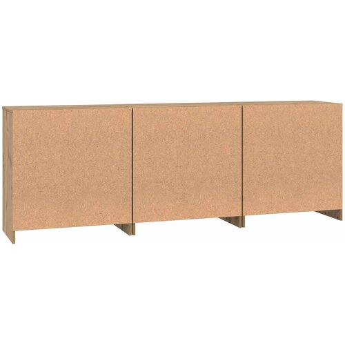  Kreveta s ladicama 3 pcs Umjetnički hrast 70 x 41 x 75 cm Slike