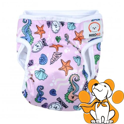 Misoko diapers Reusable Female Pink XL, Periva Pelena Za Ženke Cene